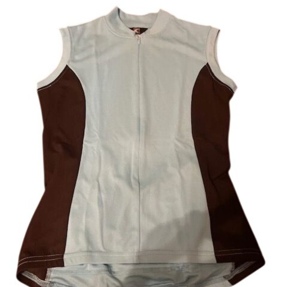 Canari Womens Sleeveless Cycling Jersey S‎ Blue